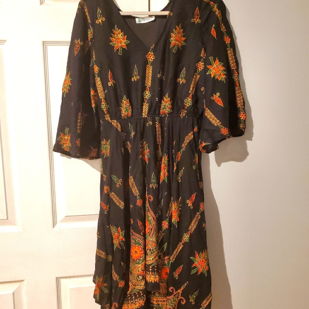 Handkerchief hem dress